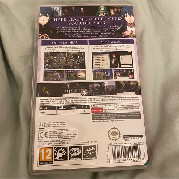 Nintendo Switch Fire Emblem Three Houses - Picture 4 of 4